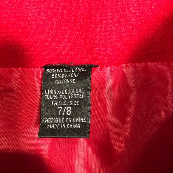 Red vintage skirt - Picture 3 of 3